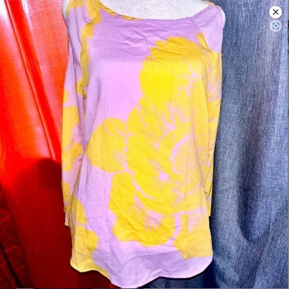 New York & Co. floral blouse